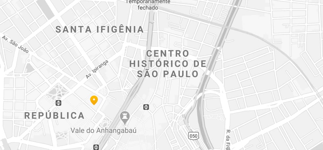 mapa marcando o endereço em RUa ALi Perto, 35, São Paulo - SP